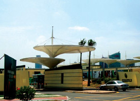 平湖膜结构案例