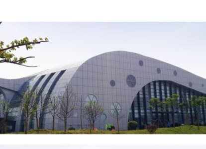 平湖会议中心外景网架工程